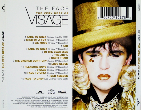 Visage - The Face ... Very Best Of Visage - The Face ... Very Best Of