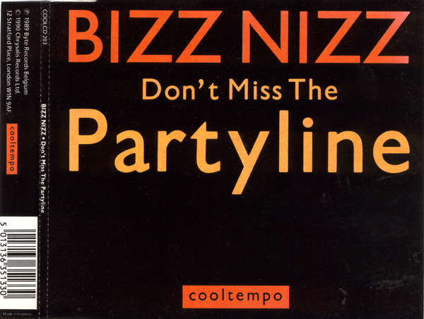 Cover Album of Bizz Nizz - Don't Miss The Partyline