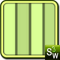 Green Stripe Pattern